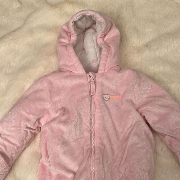 Simple Joys by Carter's Baby Girls' Fleece-Footed Jumpsuit Pram - Picture 8 of 9